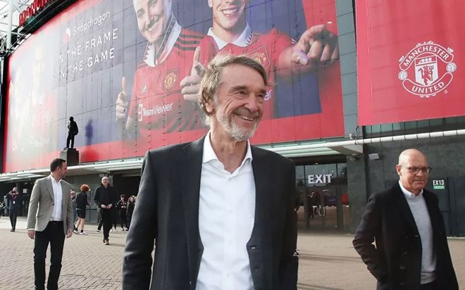 Sir Jim Ratcliffe lên kế hoạch cải tạo sân Old Trafford